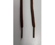 Cadarço Roliço 60 CM - 72 Pares - MARROM/CAFÉ- Ref. E 350 - 100% Poliéster